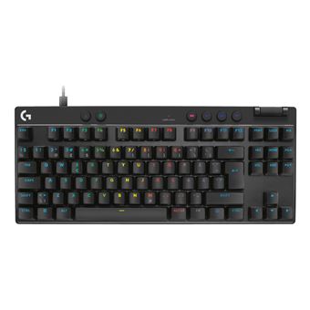 Teclado Gaming com Fios Logitech G PRO X TKL RAPID | Idioma: Nórdico | Preto - 1