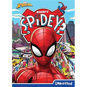 Marvel Spider-man – Where’s Spidey? Look and Find Activity Book - PI Kids - 1