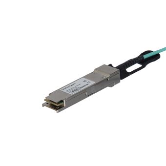 Cabo de Fibra Ótica StarTech.com QSFP40GAO10M | Preto - 1