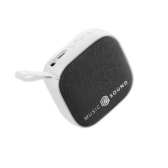 Coluna Portátil Mono Music Sound BTSPKMSMINI3W | Branco - 1