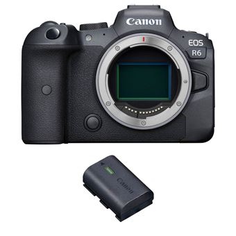 Máquina Fotográfica Canon EOS R6 Corpo + 1 Canon LP-E6NH + PDF 15 técnicas para melhorar as suas fotografias - 1