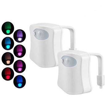 Conjunto de 2 Luz Noturna para Sanita KINGCENTON 8P2 | Ativado por Movimento | 8 cores - Branco - 1