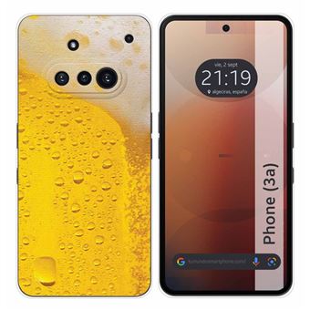Capa Tumundosmartphone de silicone para Nothing Phone 3A 5G | Desenhos de design de cerveja - 1