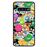 Capa Silicone Hapdey Para Samsung Galaxy S10 Design Abstrato Textura Graffiti com Personagens Animados Flexível Em TPU - Preto_0