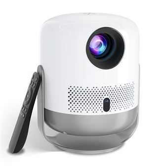 Videoprojetor VISULAPEX | 1080P | Rotação de 360° | 5G WiFi | Bluetooth | Compatível - VISULAPEX U1 Lite - 1