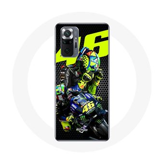 Capa Maniacase para Xiaomiredmi Note 10 Pro Valentino Rossi Número 46 Piloto  de Vitesse Moto - 1