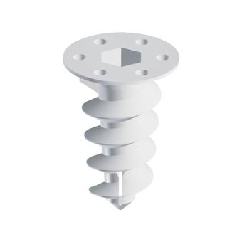 Conjunto de Parafusos com Bucha TOX 072 700 441 | Branco - 1