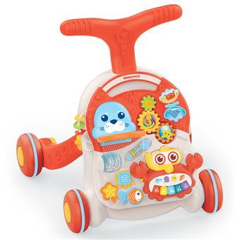 Andador 2 em 1 Kikka Boo Wobble Fun Naranja - 1