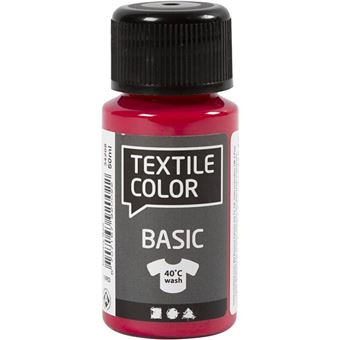 Aguarela Creativ Company Textile Color | Vermelho - 1