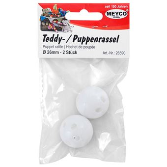 Chocalho para Bonecos Redondo 26mm Meyco 26590 - 1