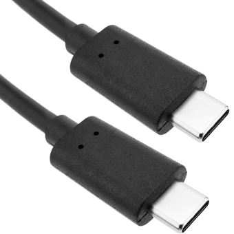 Cabo BeMatik USB Tipo C 3.1 Gen 2 10Gbps com Chip de Controlo de Potência e-Mark 100cm - 1