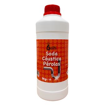 Produto Químico Soda Cáustica Pérolas Gazellesymbol | 1Kg - 1