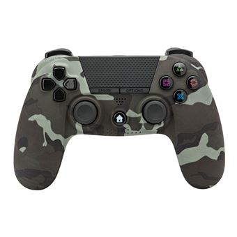 Comando sem Fios BT + Cabo Carga para PS4 UnderControl 1636 - Camuflado - 1