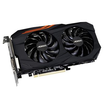 Placa de Vídeo GIGABYTE AORUS GV-RX580AORUS-4GD | Preto - 1