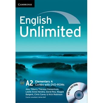 English Unlimited Elementary A Combo With Dvd-roms (2) - 1