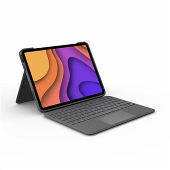 Teclado para Dispositivos Móveis Logitech Folio Touch | Cinzento - 1