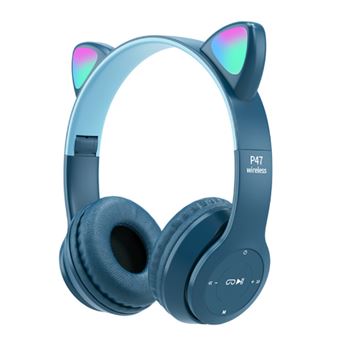 Auscultadores Gaming SZSMART P47M | Bluetooth | 3.5mm | Azul - 1