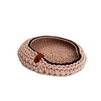 Cesta de crochê Maderterraneo para animais - 1