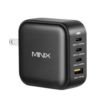 Carregador de Dispositivos Móveis MINIX NEO-P3 | Preto - 1