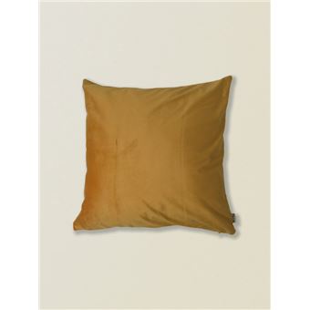 Capa de Almofada BOD HOME | Veludo | Amarelo | Tamanho Aproximado: 45x45cm - 1