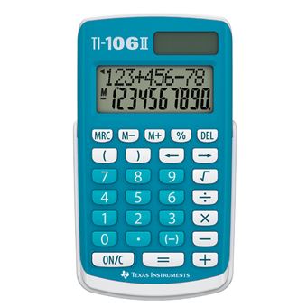 Calculadora Texas Instruments TI-106 II | Azul - 1
