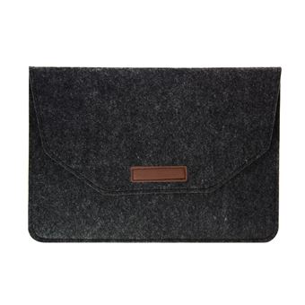 Bolsa Avizar para para Portátil - Preto 13'' Toque Suave Interior de Feltro - 1