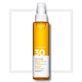 Óleo de Proteção Solar Clarins Sun Care Body Oil-in-Mist UVA/UVB 30 - 1