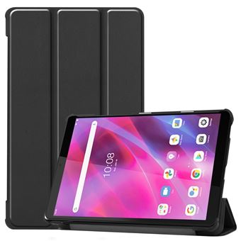 Capa PU com Suporte triplo preto Magunivers para Lenovo Tab M8 (3rd Gen) - 1