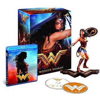 Wonder Woman (Blu-Ray 3D Figura) - Edición Coleccionista