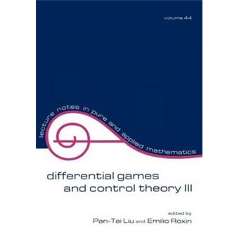 Differential Games and Control Theory III - Proceedings of the Third Kingston Conference - Paperback - 1979 - 1