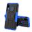 Capa TPU Magunivers cool pneu híbrido com kickstand azul para Samsung Galaxy A50/A30/A20_0