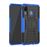 Capa TPU Magunivers cool pneu híbrido com kickstand azul para Samsung Galaxy A50/A30/A20_1