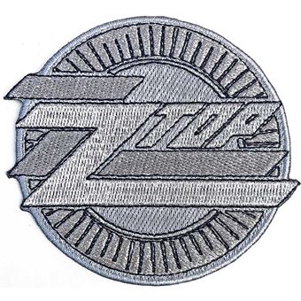 Emblema Rock Off ZZ Top | Metallic Logo | Woven Patch - 1