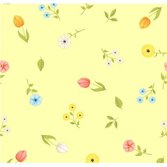 Guardanapo Paper + Design Small Flowers | Amarelo - 1