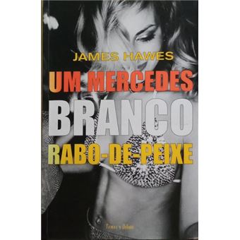 Um mercedes branco rabo-de-peixe. - 1