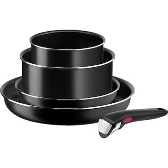 Conjunto Misto Tefal Ingenio L15995 | Preto - 1