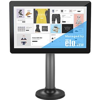 Elo Touch Solution EloView Tudo em um 2GHz 10.1" 1280 x 800pixels Ecrã táctil Preto terminal de ponto de venda (POS) - 1