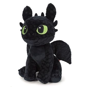 Peluche Play by Play Como Treinares o teu Dragão | Toothless Desdentado | 60 cm - 1