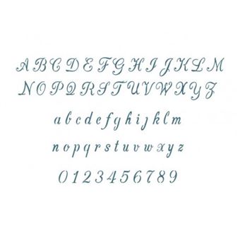 Stencil Acrilex 300021180 | Abecedário | 21x15cm - 1