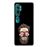 Capa Hapdey para Xiaomi Mi Note 10 - Note 10 Pro - CC9 Pro | Silicone Flexível em TPU | Design Crânio retrô, verão quente - Transparente_0