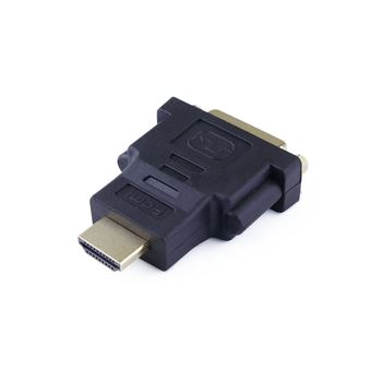 Adaptador HDMI BeMatik Tipo a Macho para DVI-D Fémea - 1