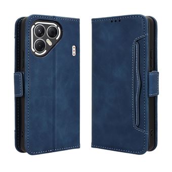 Capa FOXDOCK Protetora para Tecno Pova 7 5G | Suporte e Flip de couro PU | À Prova de Choque | Azul - 1