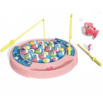 Jogo de Pesca para Crianças BEUNIK | Interativo | Idade Mínima Recomendada: 3 Anos | Rosa - 1