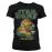 T-Shirt Senhora Star Wars Jabba The Hutt Preto Tamanho XL_0