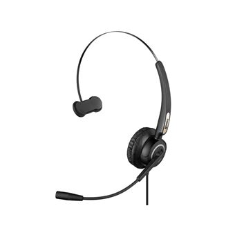 Auricular Sandberg USB Office Headset Pro Mono | Preto - 1