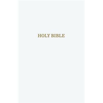 KJV, Gift and Award Bible, Imitation Leather, White, Red Letter Edition - 1