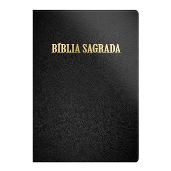 Bíblia Acf Letra Normal - Luxo Preta - 1