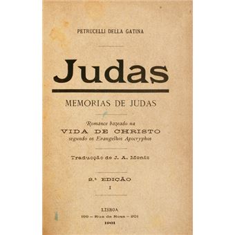 Judas, memórias de judas. - 1