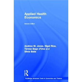 Applied Health Economics - Hardback - 2012 - 1