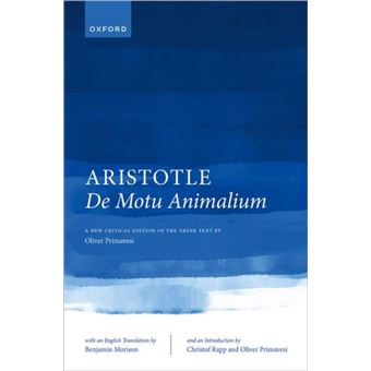 Aristotle De Motu Animalium By Oxford University Press - 1